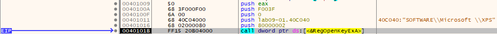 open_registry_key_xps